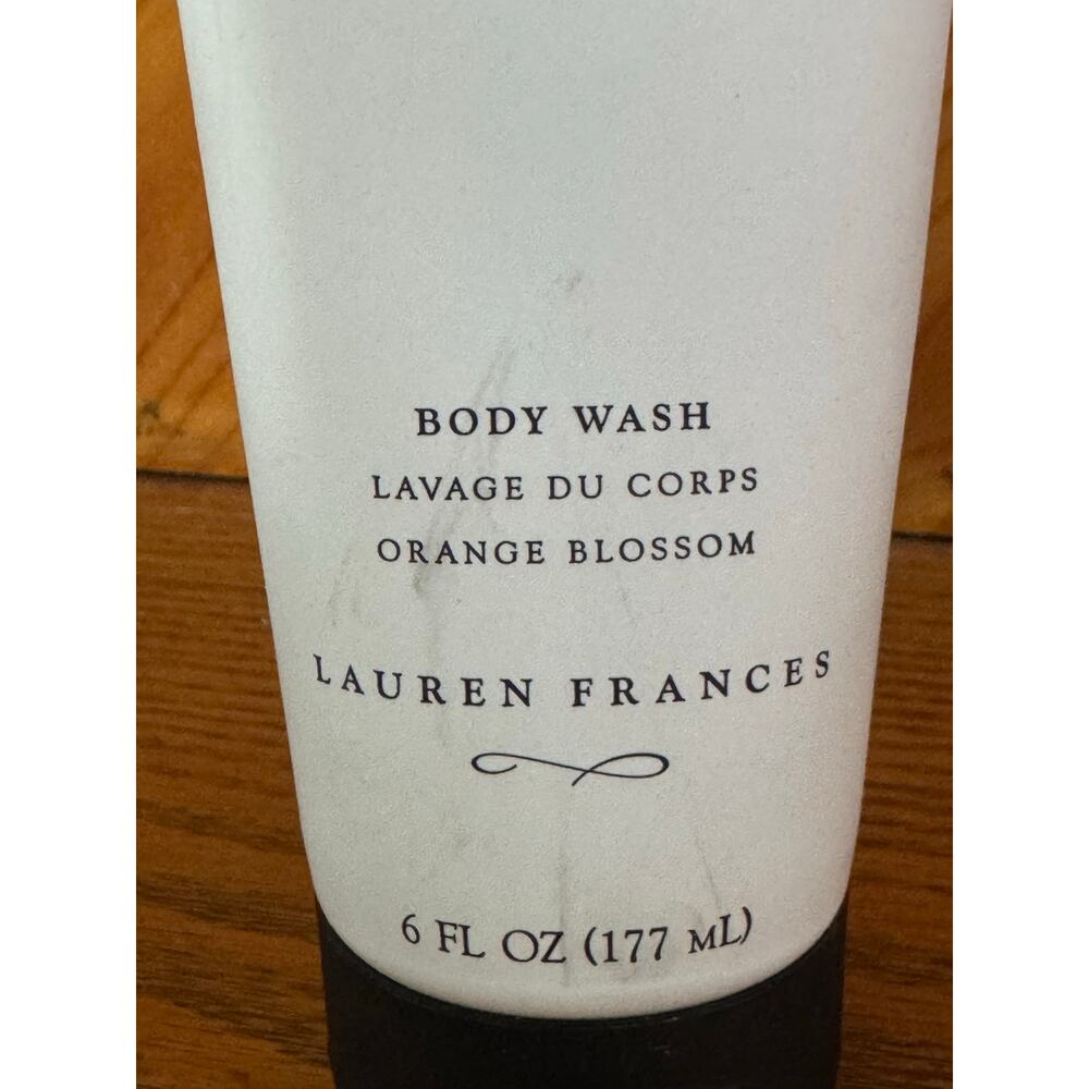 NWT Lovescript Orange Blossom Foaming Body Wash 6 oz Lauren Frances DISCONTINUED - Picture 4 of 6